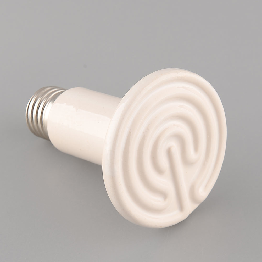 Details about Ceramic Heat Emitter Reptile Coop Light Heater Lamp Bulb 