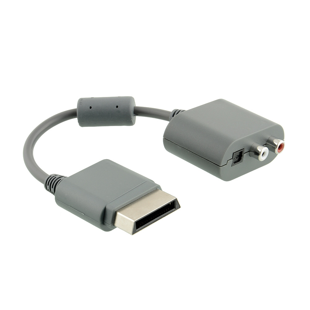 Hot Audio RCA Adapter HDMI AV Cable Cord Wire For MICROSOFT Xbox 360 Gray