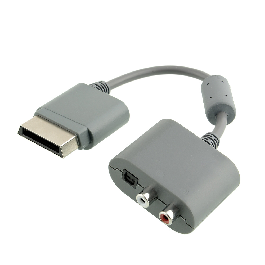 Hot Audio RCA Adapter HDMI AV Cable Cord Wire For MICROSOFT Xbox 360 Gray