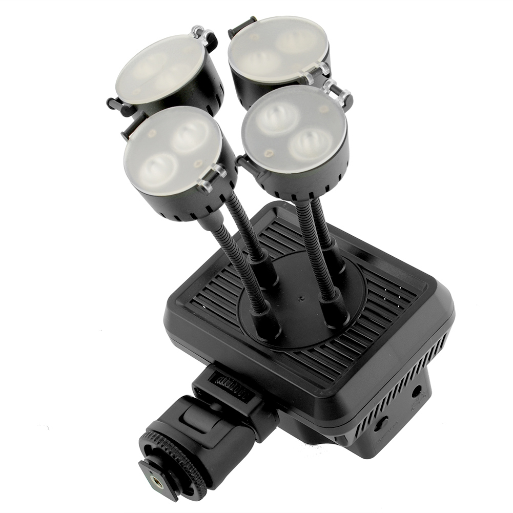 8 LED Video Light Illuminator Photography Lights for DSLR Camera Canon