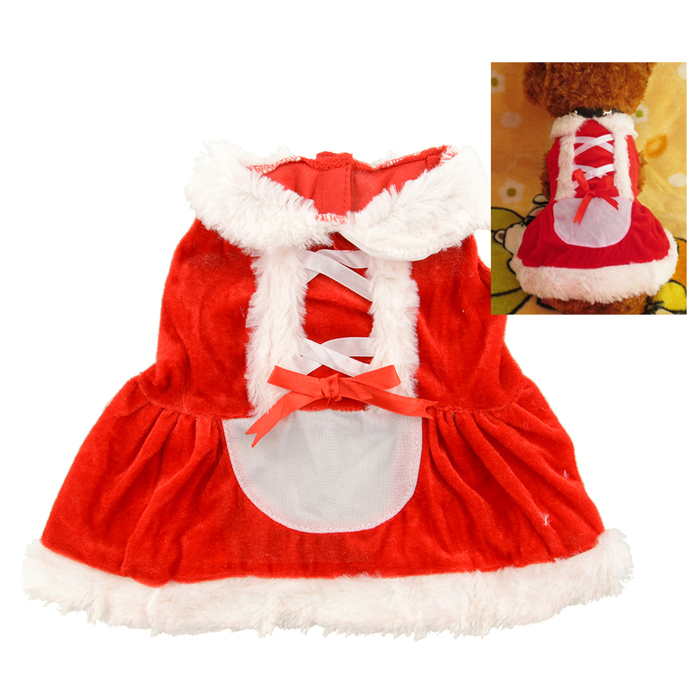new pet puppy dog dress christmas clothes costume coat new pet puppy dog dress christmas clothes costume coat
