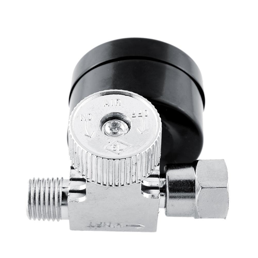 InLine Car Air Pressure Regulator With Pressure Gauge Spray Gun