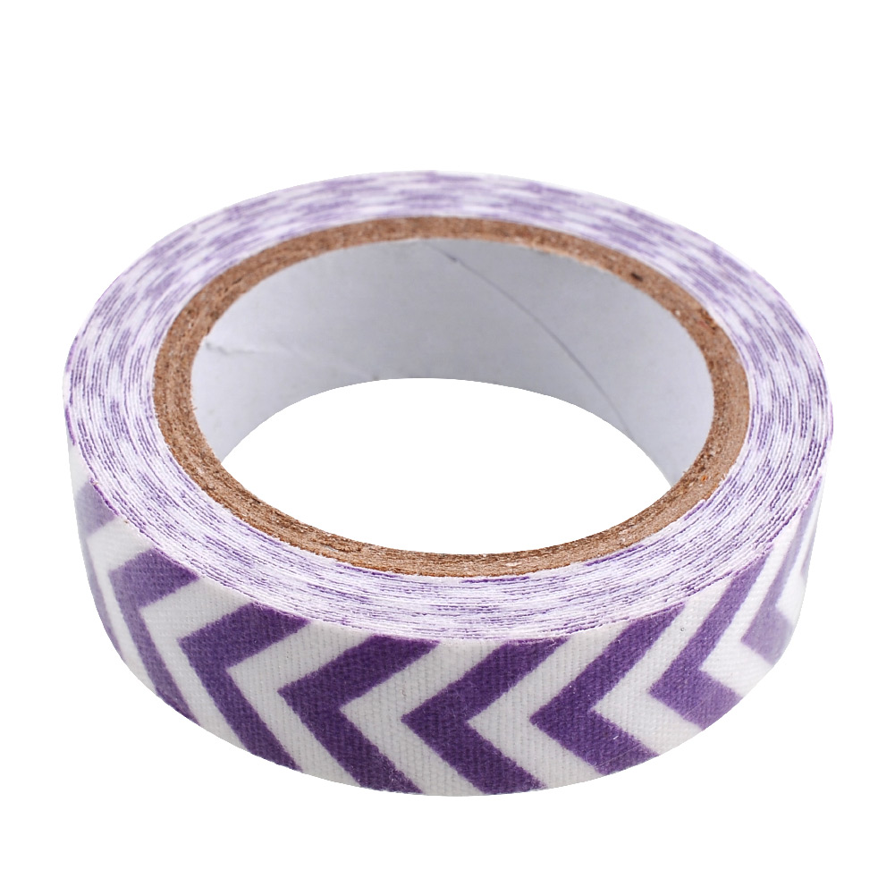 Stripe Rolls Tape 15mm Roll Adhesive Gift Scrapbooking Glue Tape Stickers