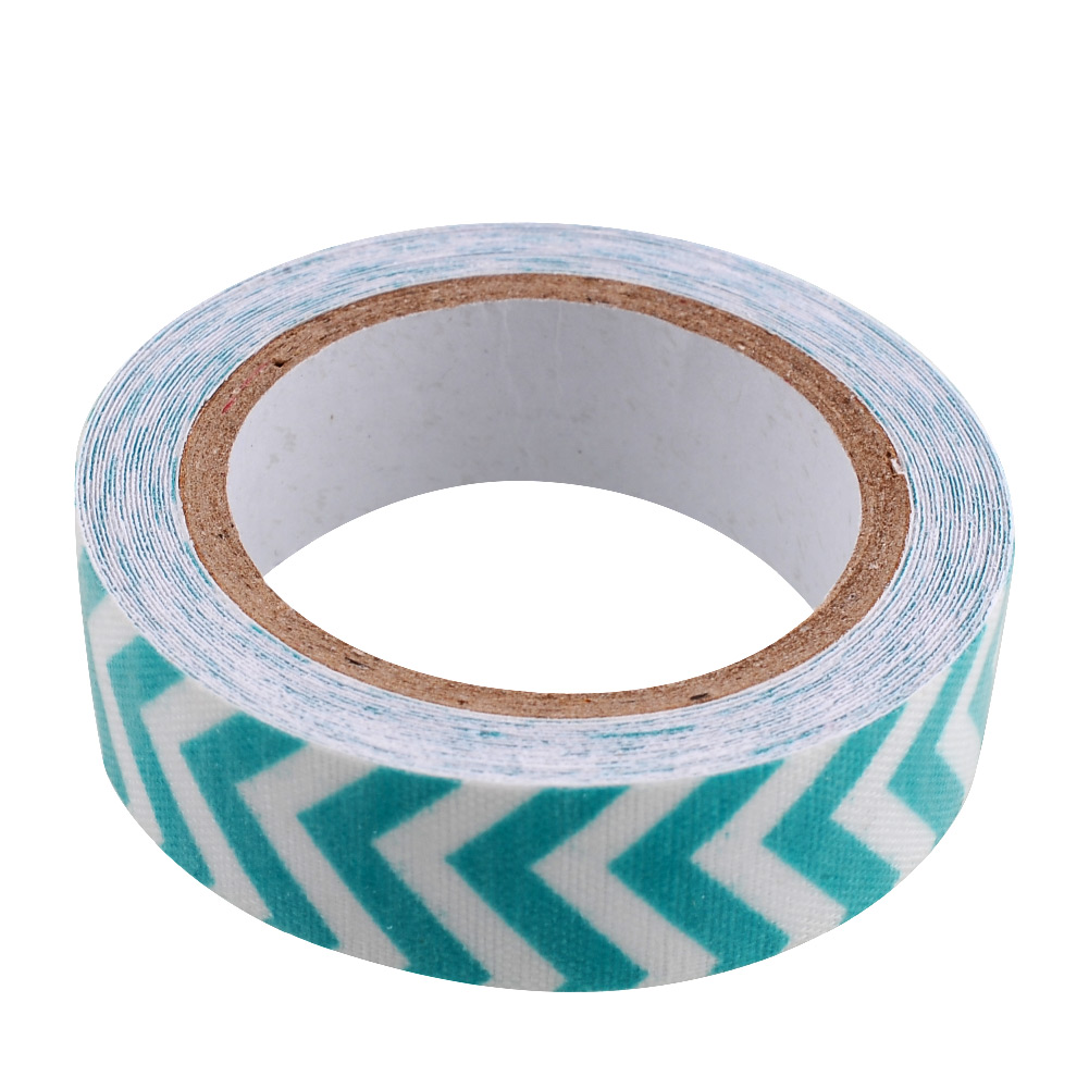 Stripe Rolls Tape 15mm Roll Adhesive Gift Scrapbooking Glue Tape Stickers