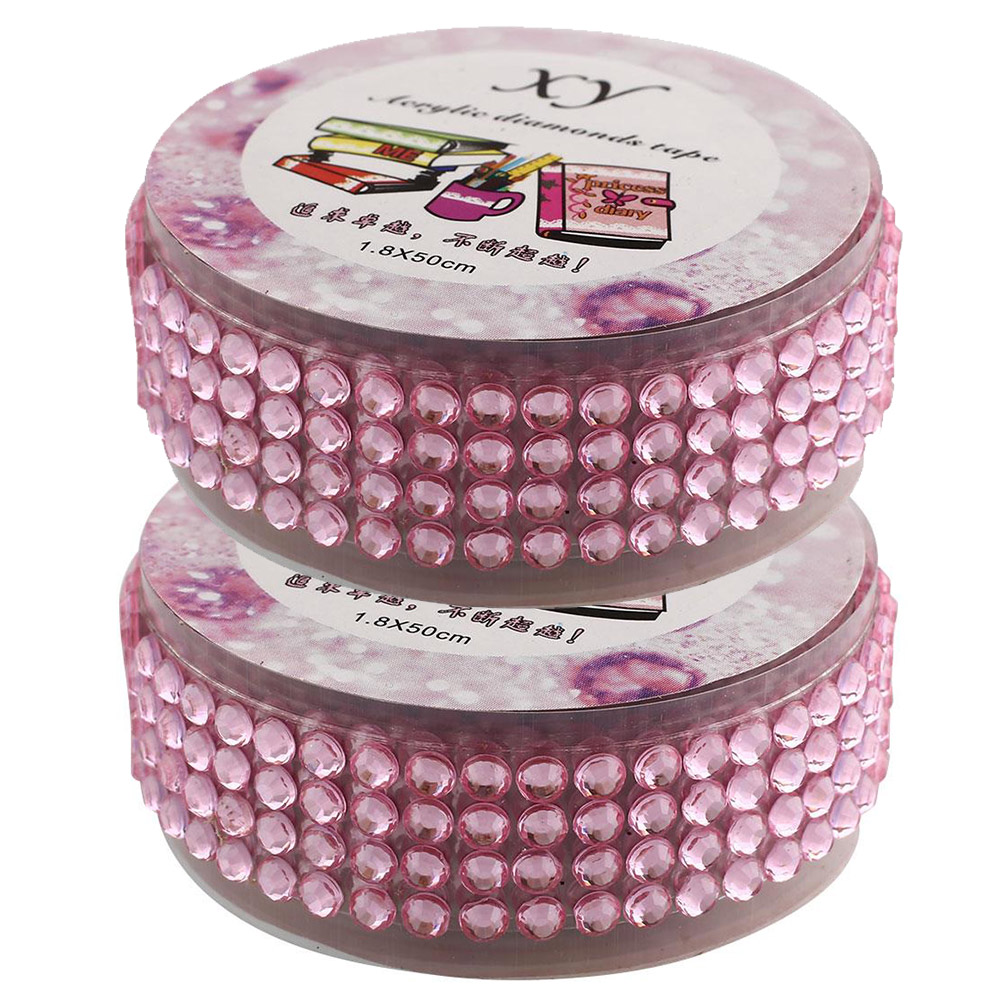 Self-Adhesive AS Acrylic Rhinestones Stick Crystal Sticker Tape Book ...