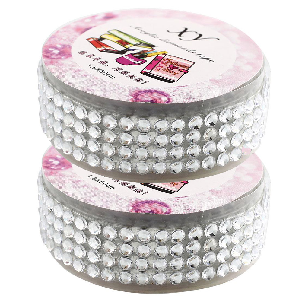 SelfAdhesive AS Acrylic Rhinestones Stick Crystal Sticker Tape Book