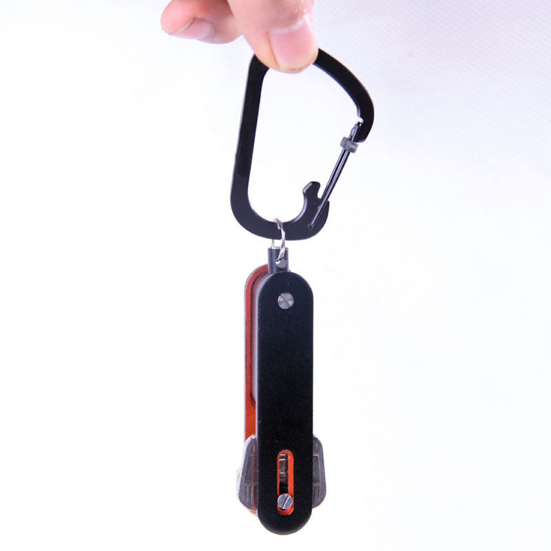 compact key holder clip