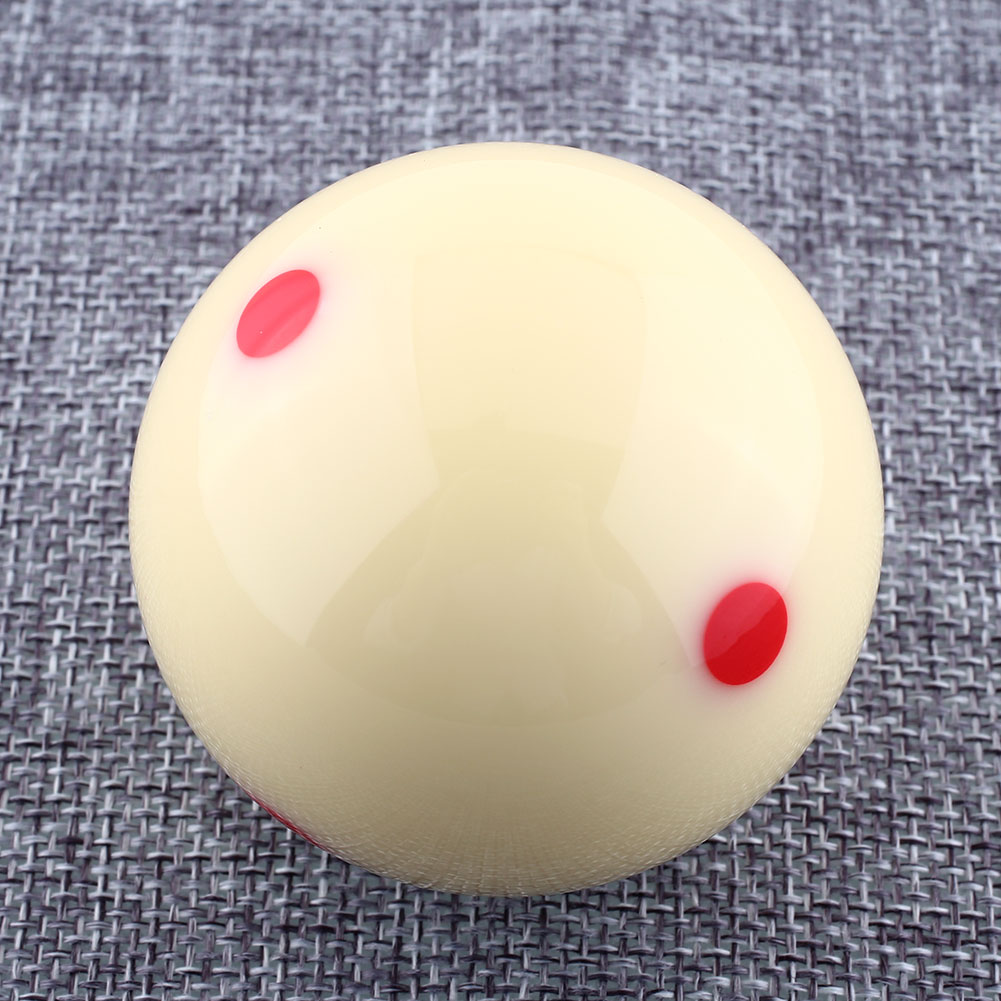 57.2mm Red Dots Billiard Table Practice Training Cue Ball 1/4