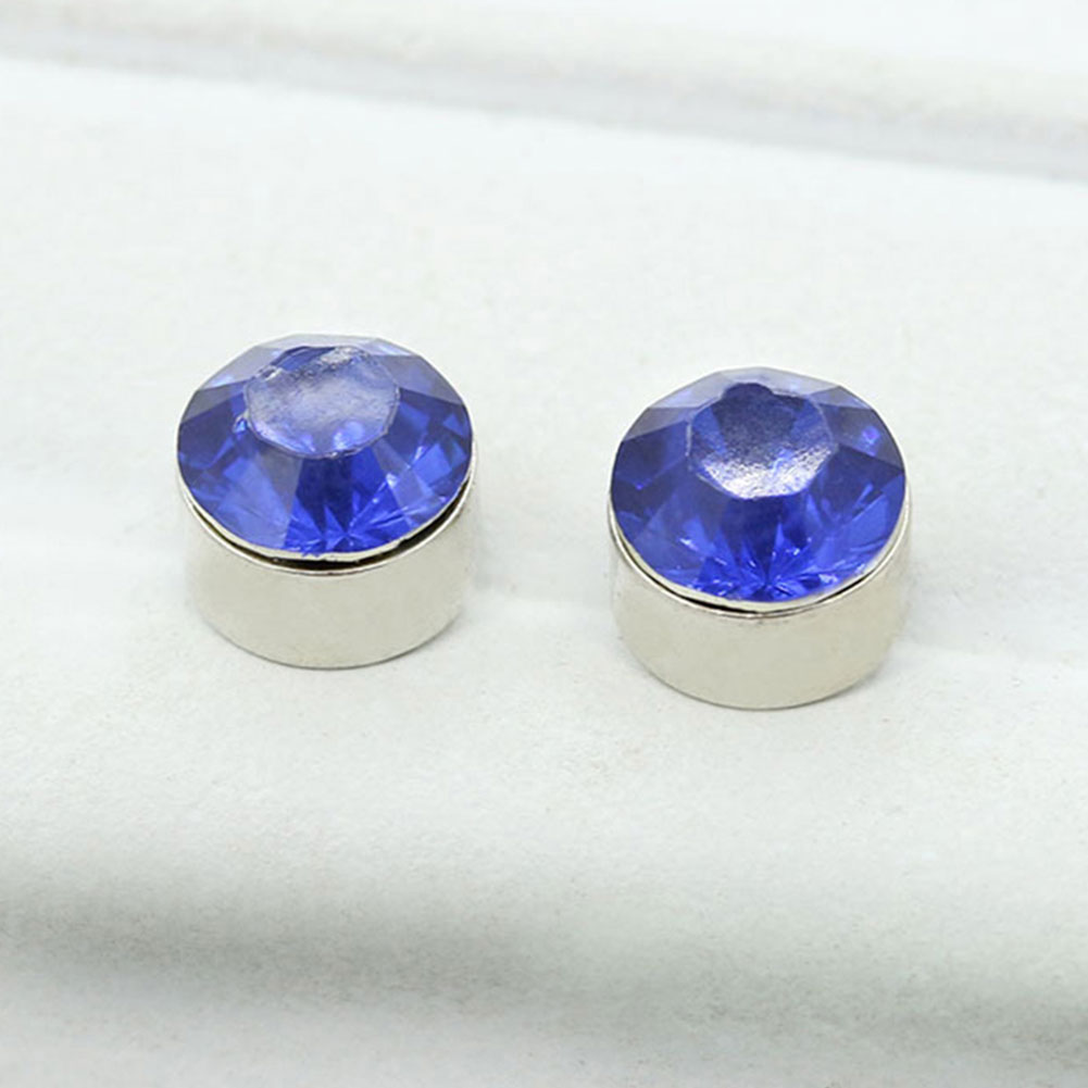 Chic Fashion 5mm Diamond Non Piercing Clip on Ear Stud