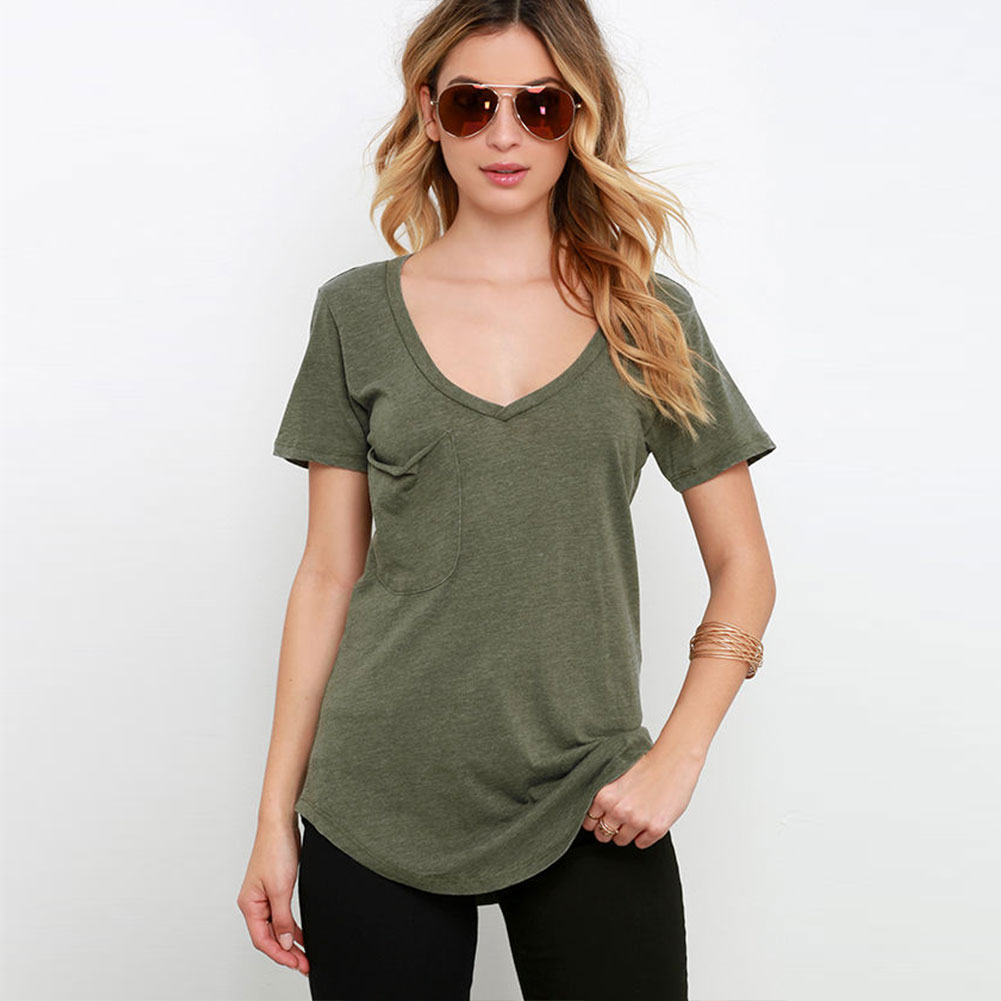 womens tshirts with pockets