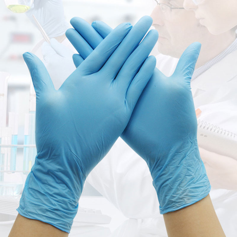 Safety Protective Disposable Gloves PowderFree Vinyl Medical Exam Non