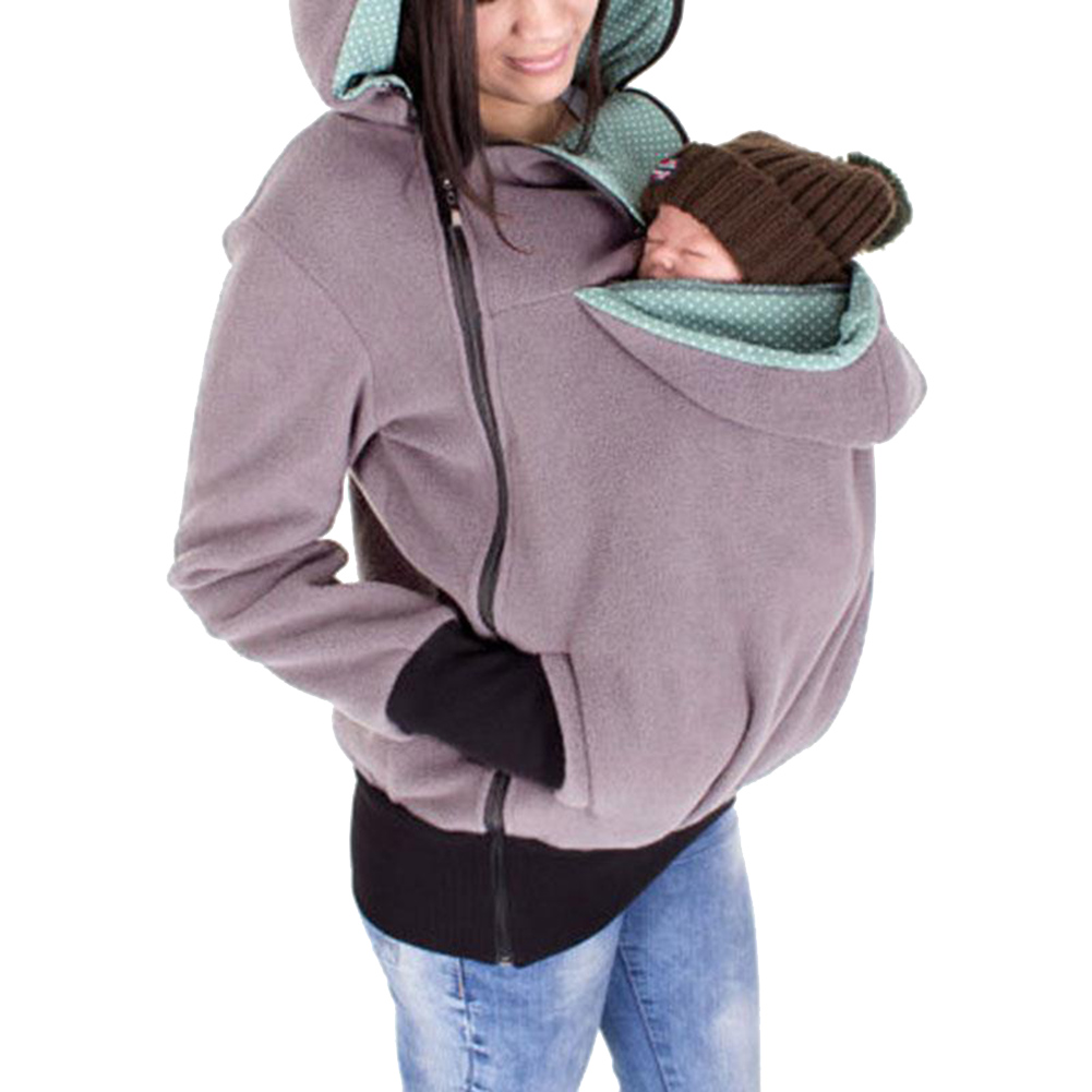 Baby Carrying Jacket Mama 3in1 baby carrier coat belly to baby fleece