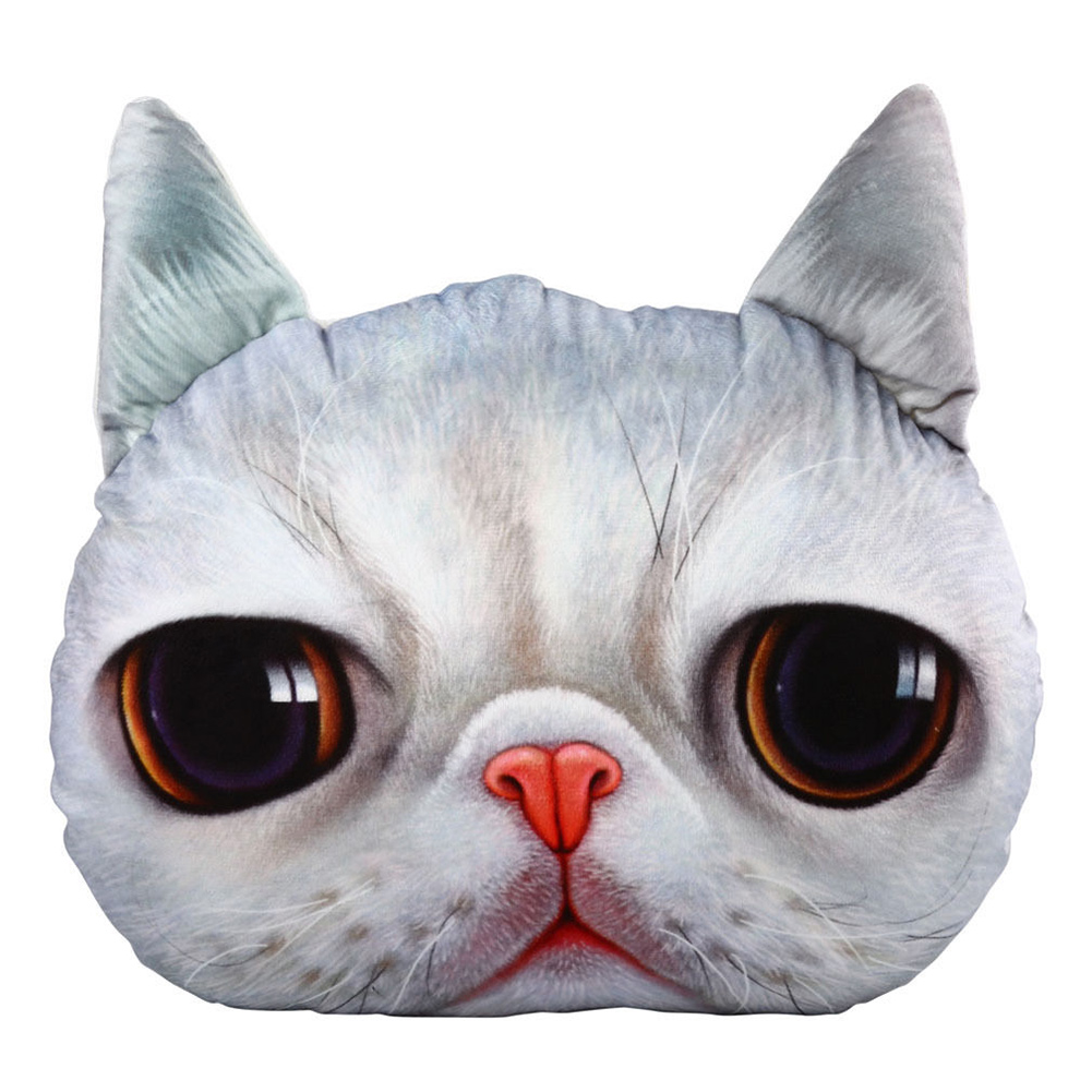 cat face plush