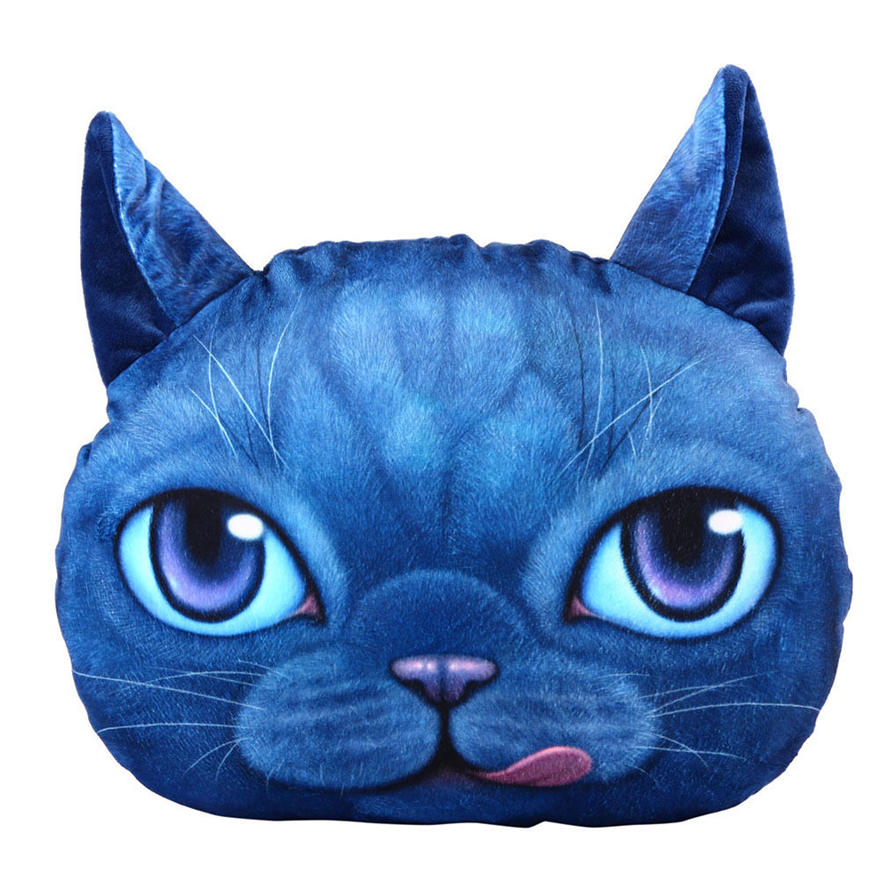 cat face plush