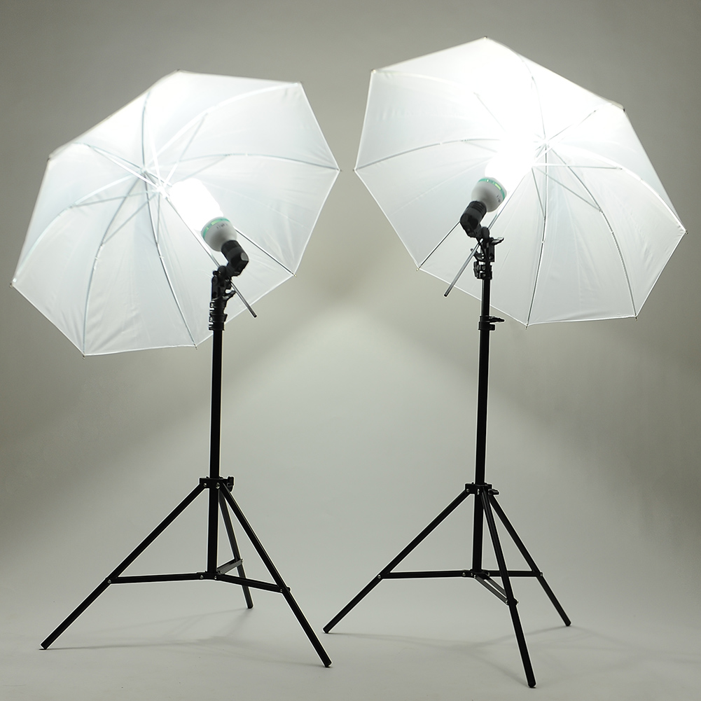 Brand NEU Lamp Bulb Photography Photo Umbrella light Stand Studio Kit