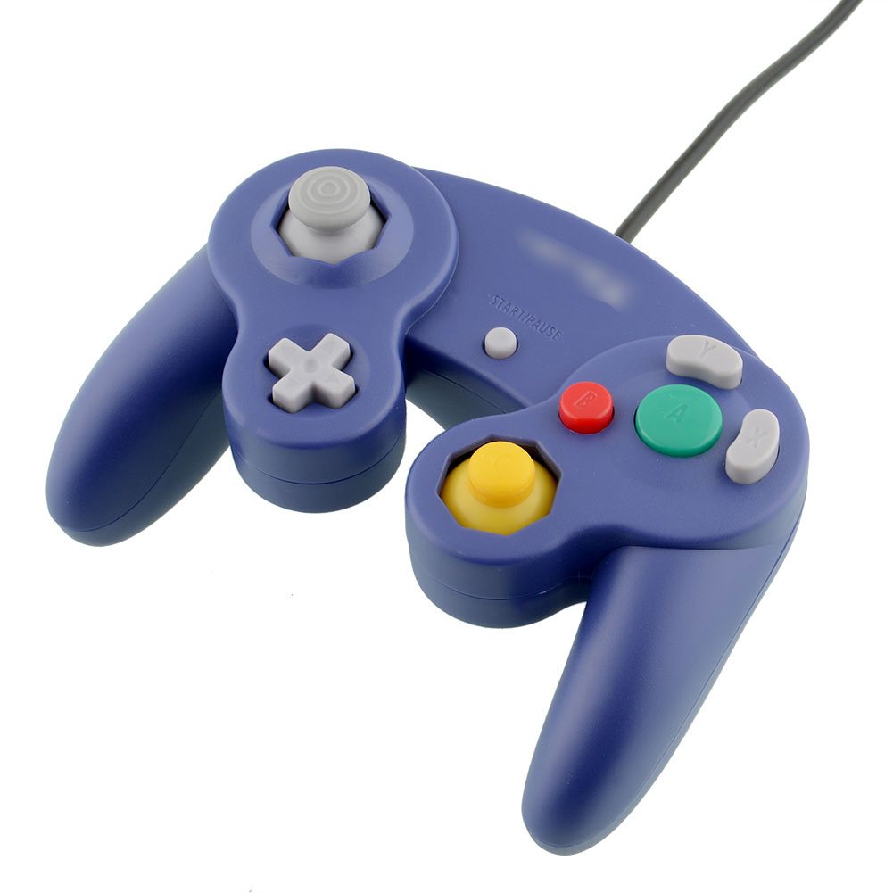 Blue Game USB Wired Controller Gamepad Joystick For Nintendo Gamecube ...