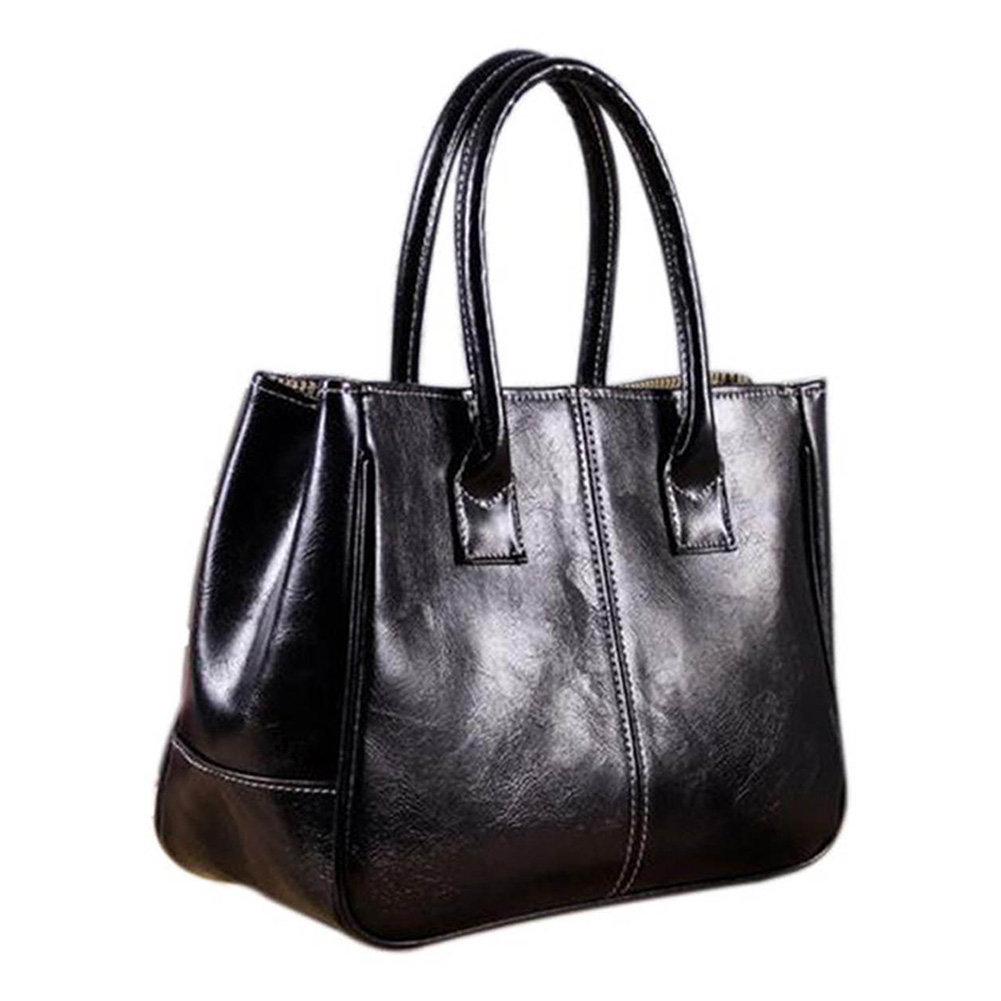 New Women Faux Leather Handbag Tote Body Bag Satchel Hobo Bag Black ...