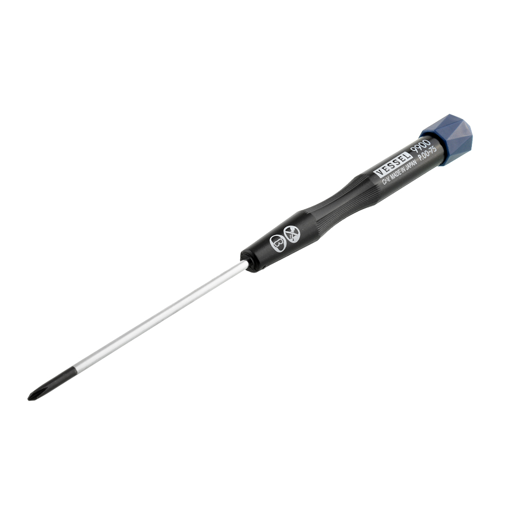 VESSEL Precision Screwdriver No.9900 (+) P.00-75 for Repair Watch NEW ...